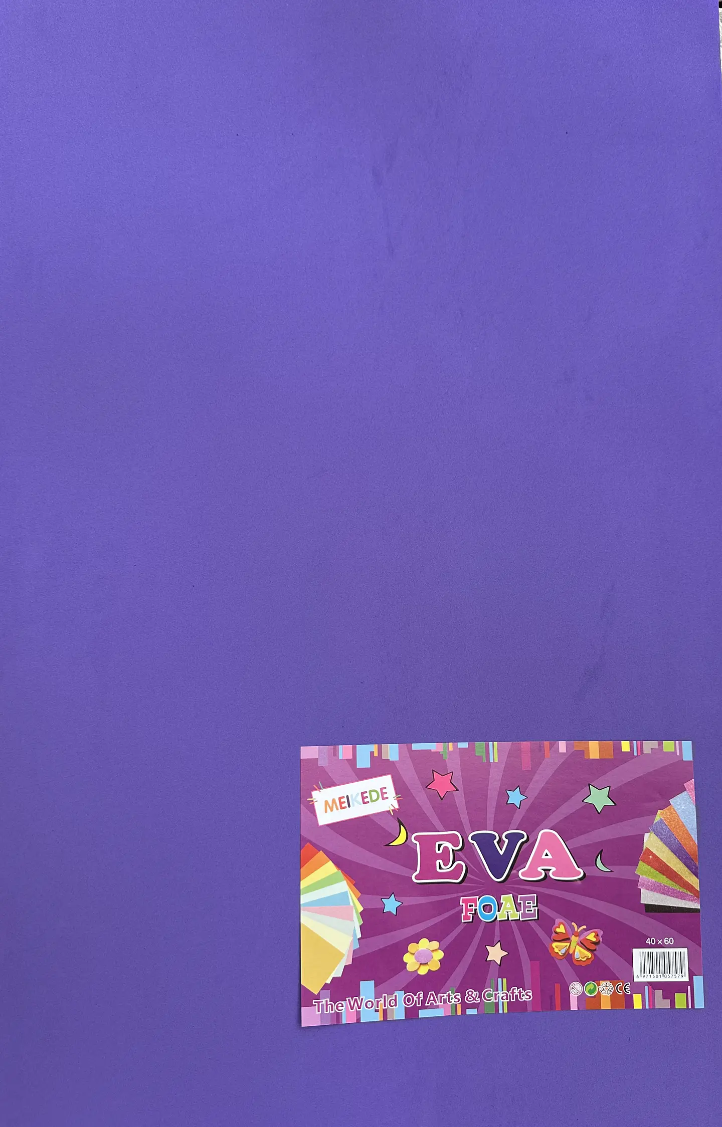 GOMA EVA MORADO 60x40CM 1