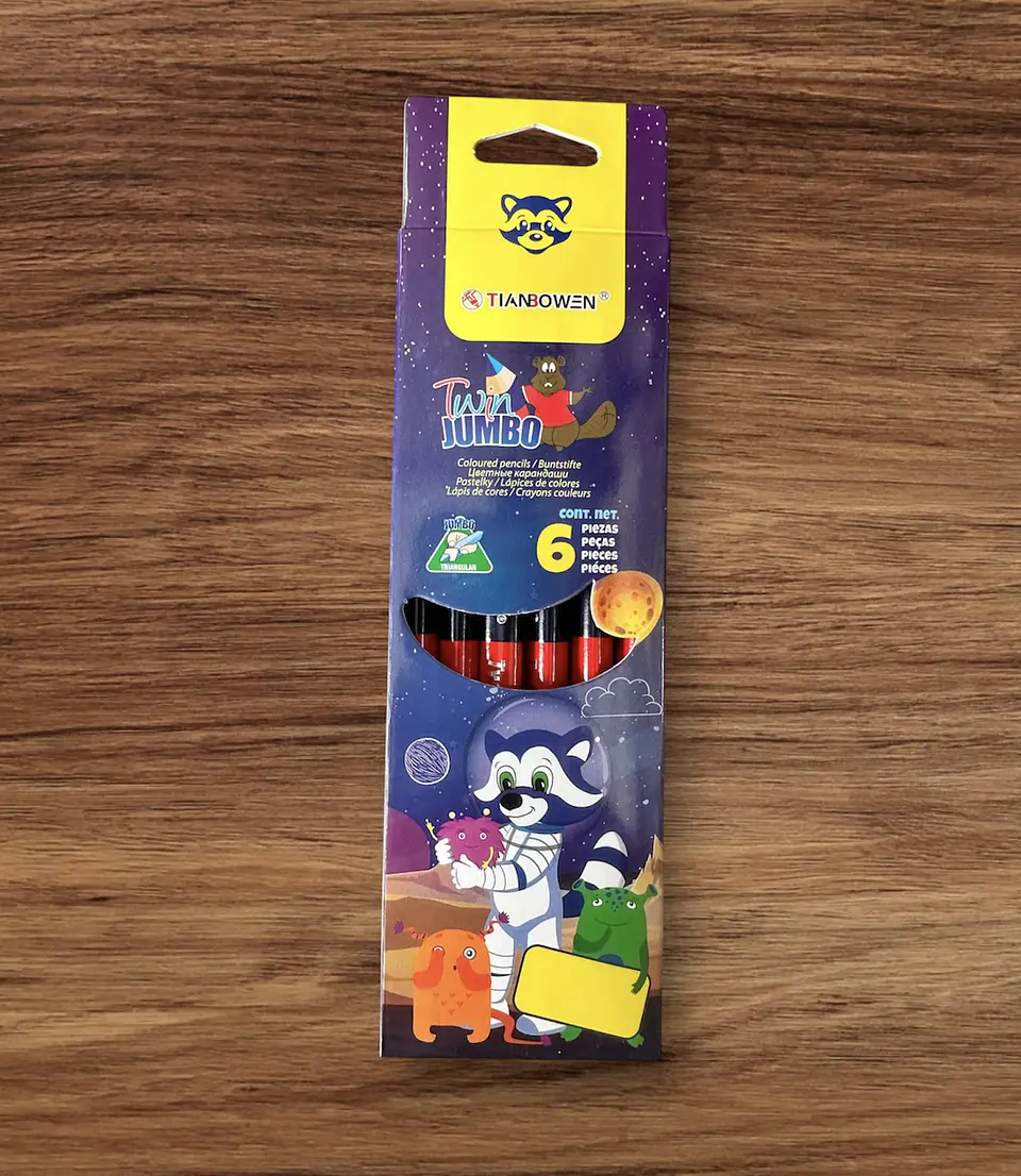 BICOLOR JUMBO TIANBOWEN CAJITA 6UNDS 2