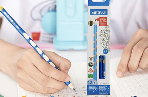 LÁPIZ GRAFITO TRIANGULAR MEIPAL CAJITA 12UNDS