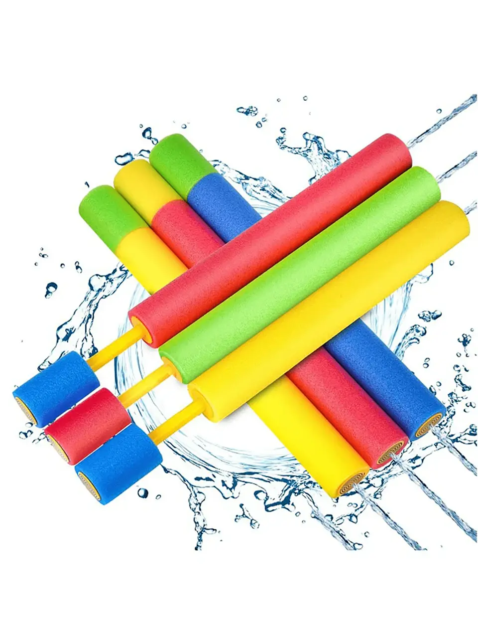 JUGUETE LANZA AGUA CON ESPUMA GRANDE 55CM 1