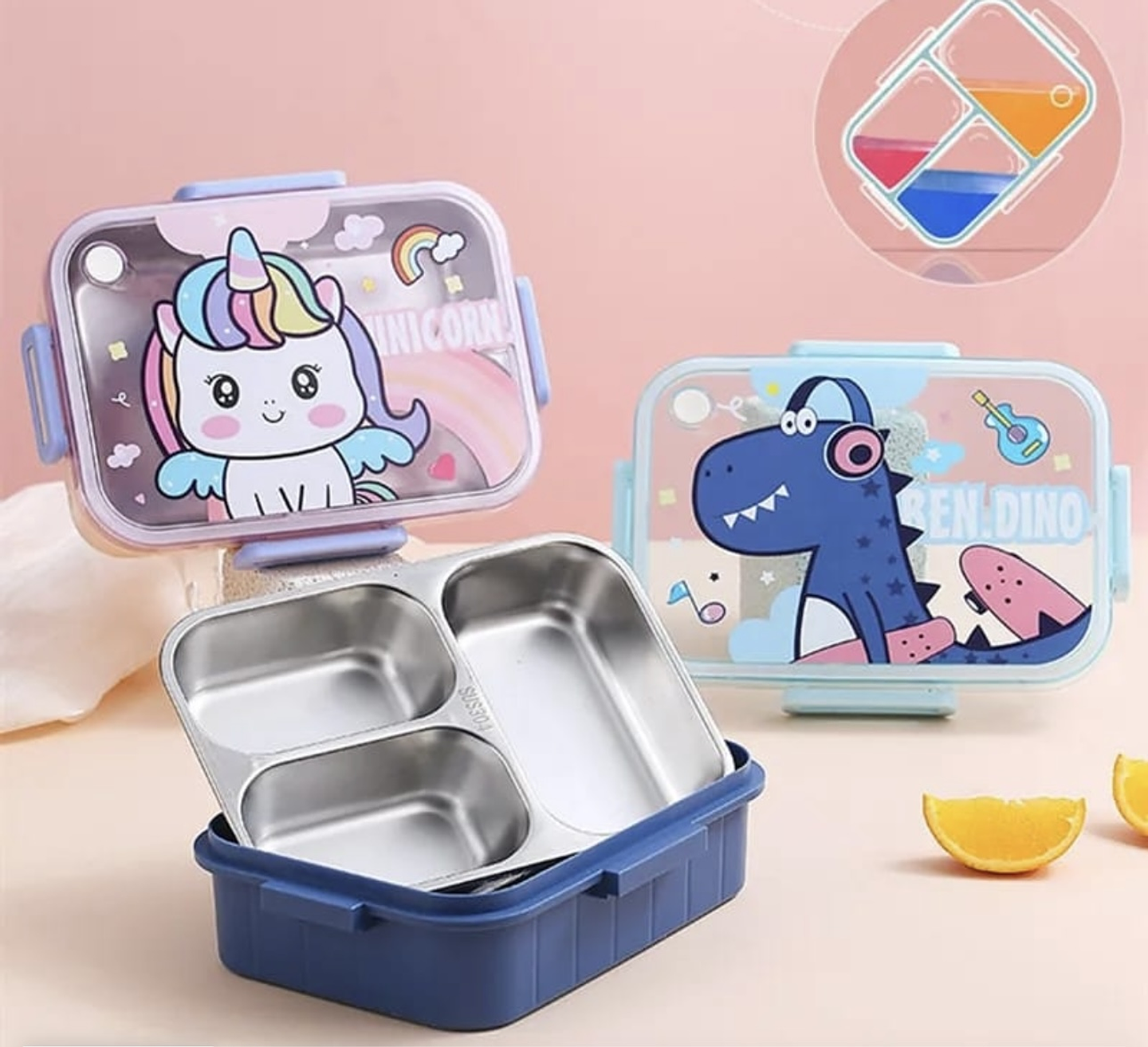 TAPER VIANDA BENTO LUNCH BOX NIÑO 1