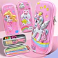ESTUCHE DISEÑO 3D NIÑA - Miniatura 3