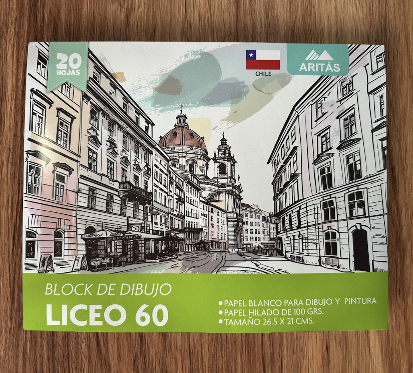 BLOCK DE DIBUJO LICEO #60 100GRS 26.5x21CM 1