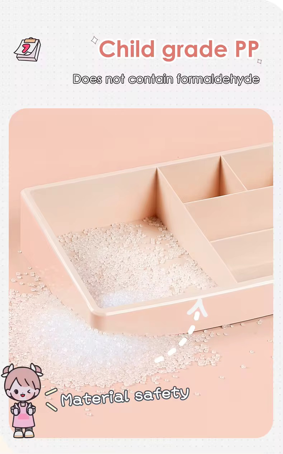 ORGANIZADOR DE 4 PISOS KAWAI 28x24x18CM 9