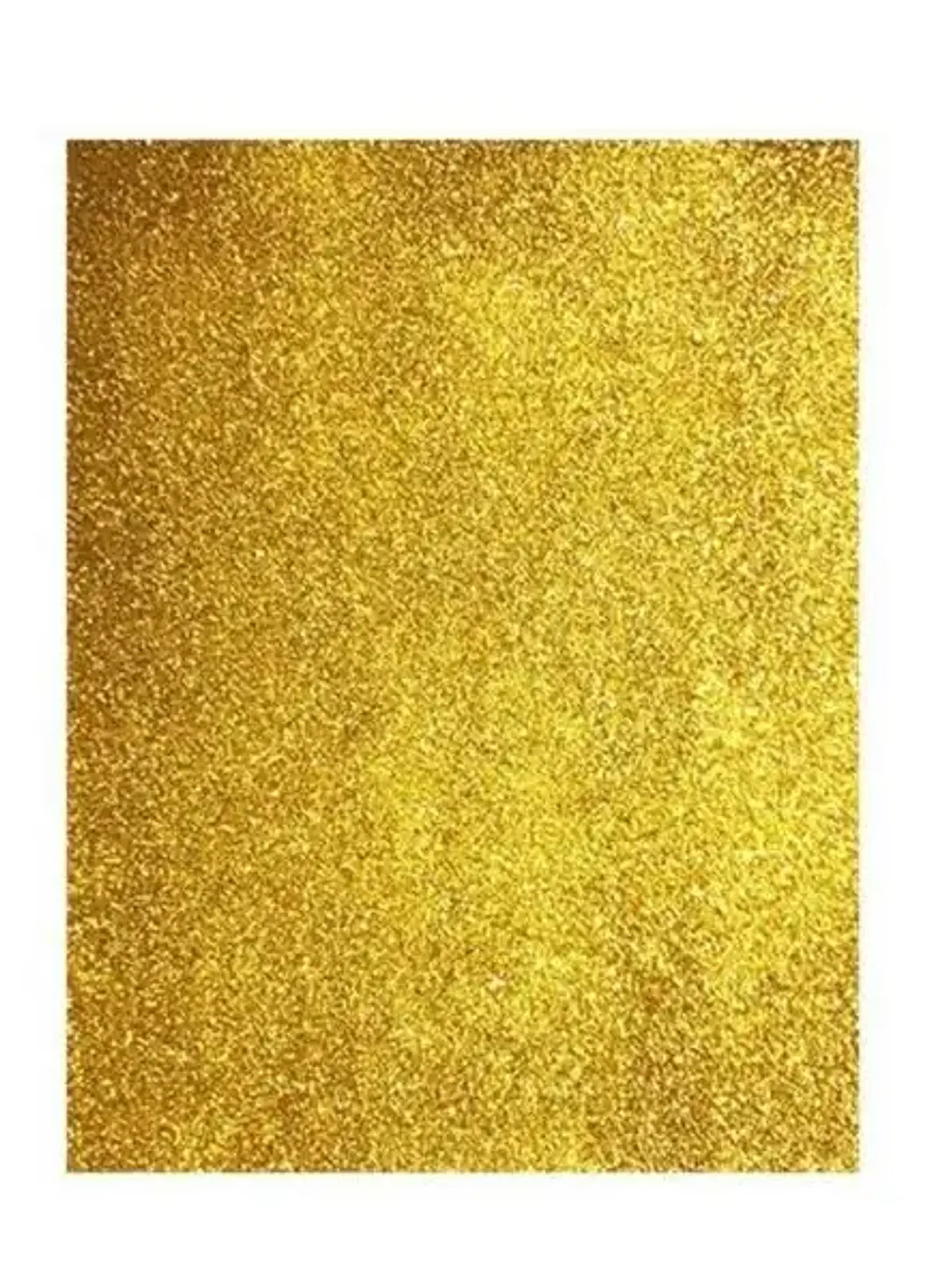 GOMA EVA DORADO GLITTER 60x40 PQT 10UNDS 1