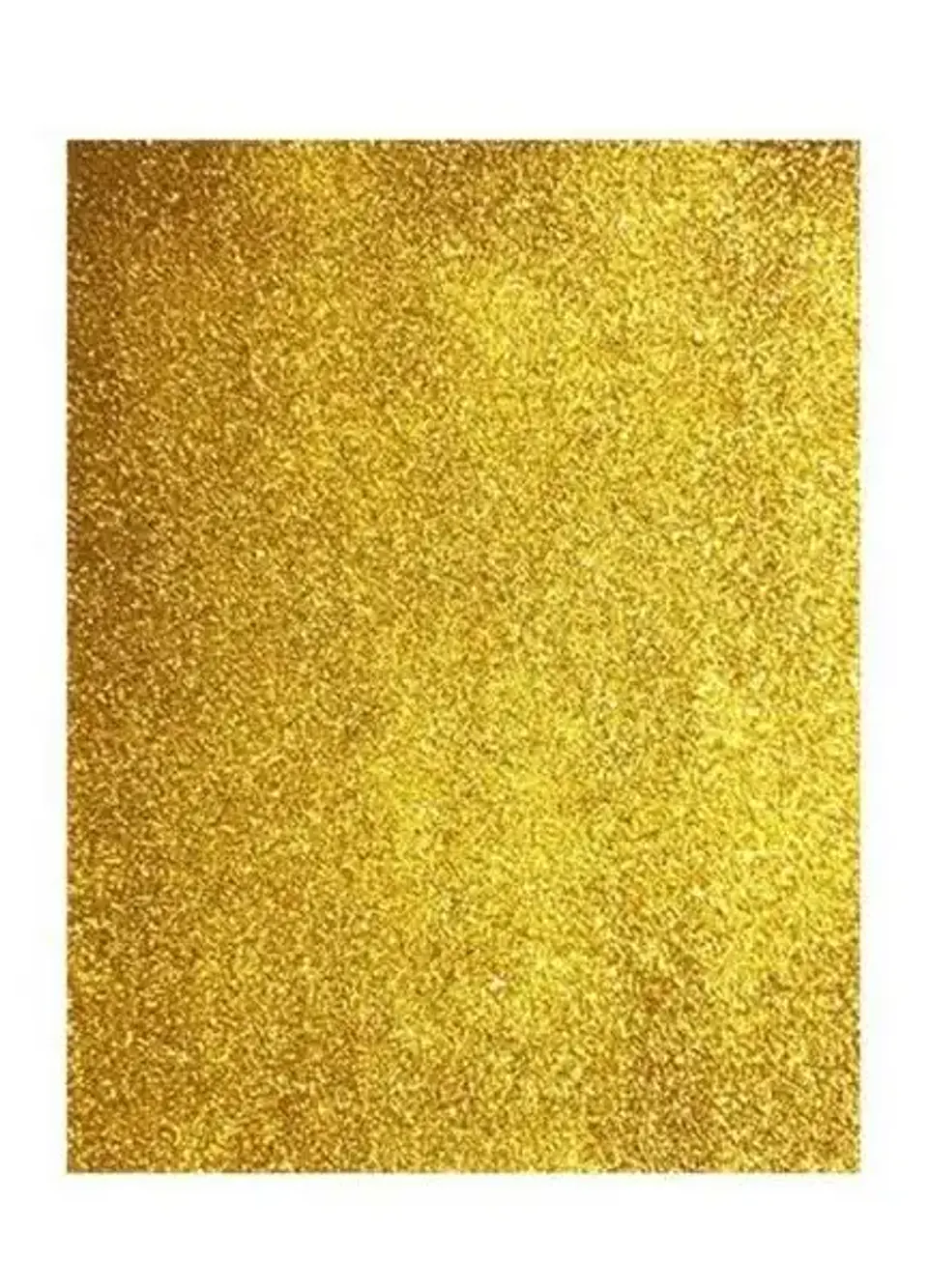 GOMA EVA DORADO GLITTER 60x40 PQT 10UNDS 1