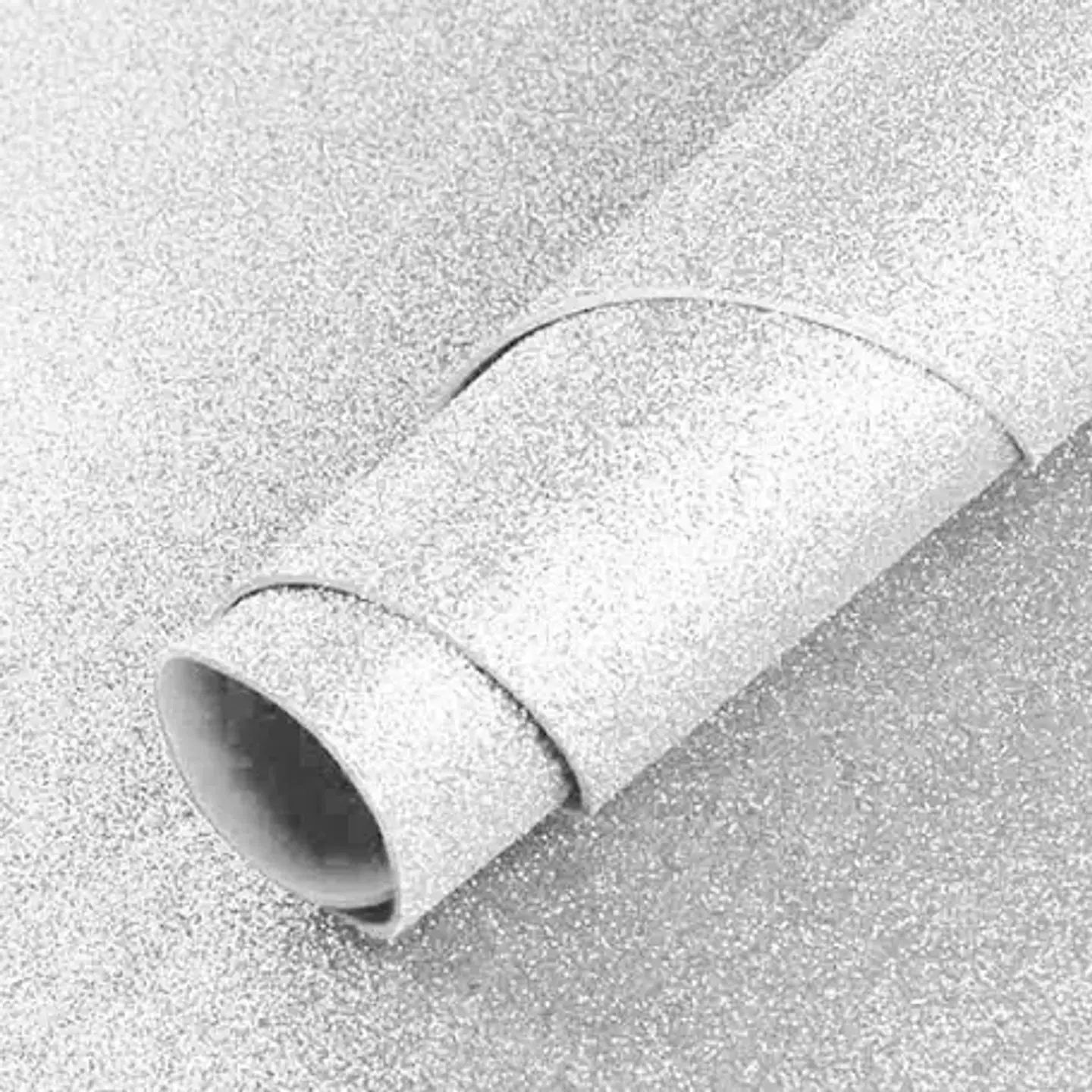 GOMA EVA PLATEADO GLITTER 60x40 PQT 10UNDS 2