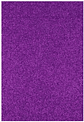 GOMA EVA MORADO GLITTER 60x40 PQT 10UNDS - Miniatura 1