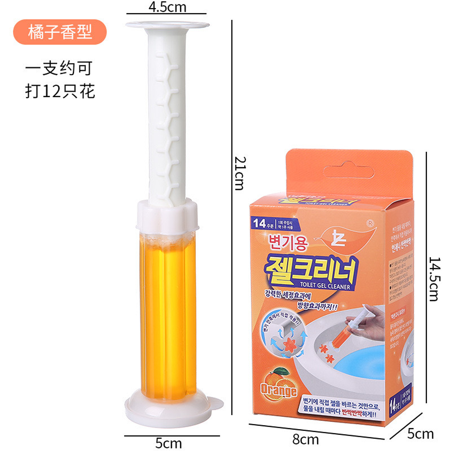 GEL DESINFECTANTE DE INODORO CON APLICADOR 5