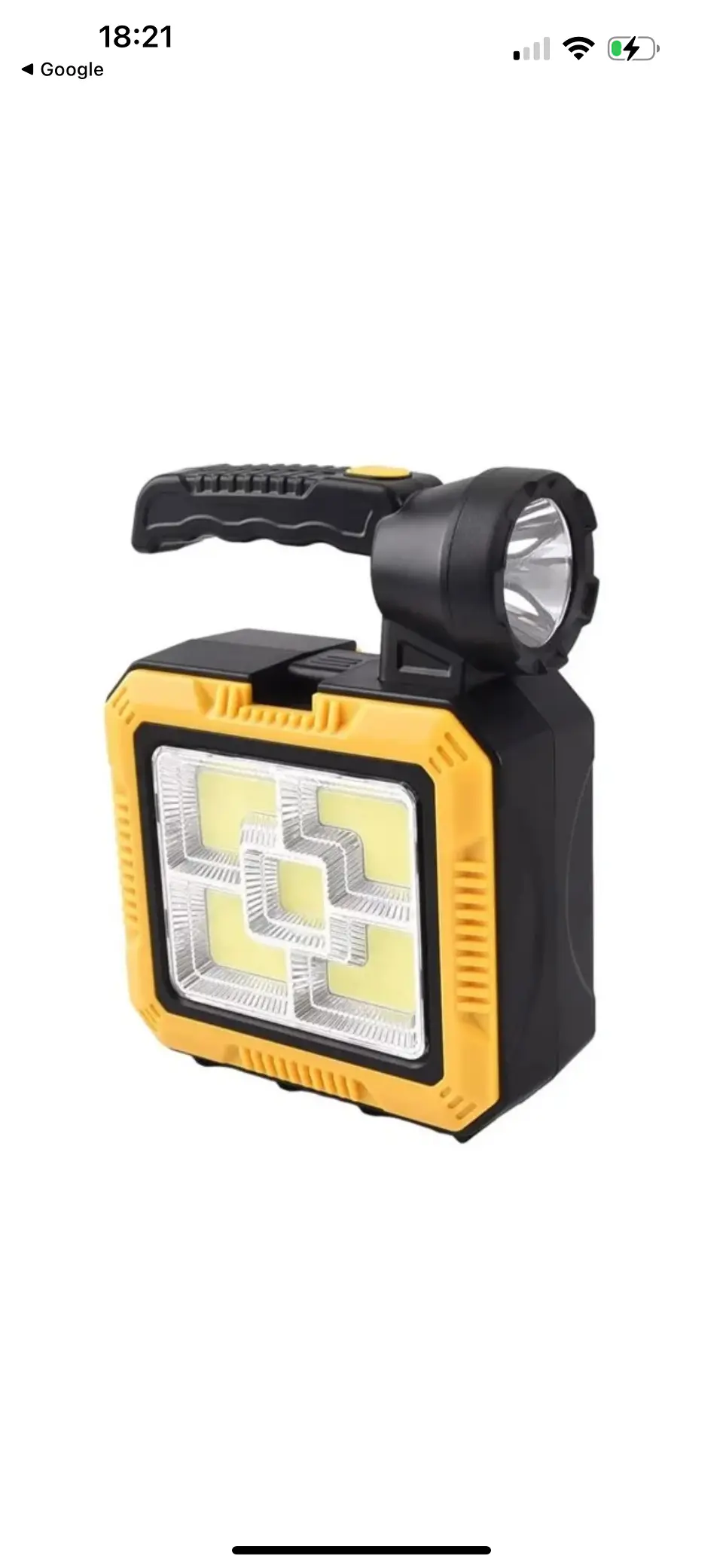 LINTERNA PANEL SOLAR CON KIT DE HERRAMIENTAS Y POWER BANK 6