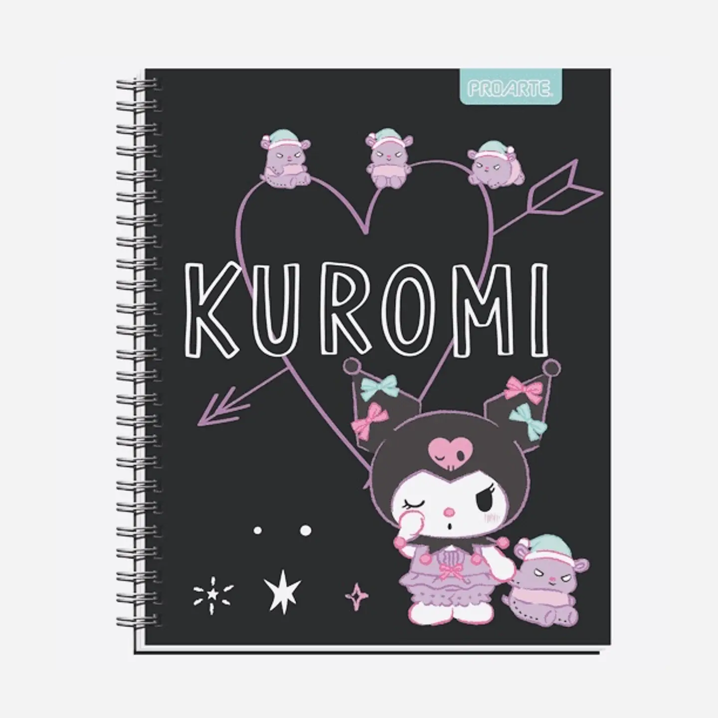 CUADERNO PROARTE PQT 10 CUADERNOS KUROMI  2
