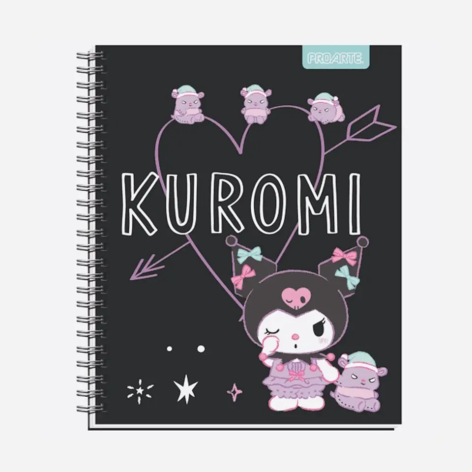CUADERNO PROARTE PQT 10 CUADERNOS KUROMI  2