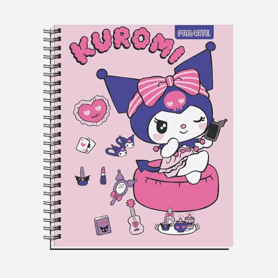 CUADERNO PROARTE PQT 10 CUADERNOS KUROMI  3