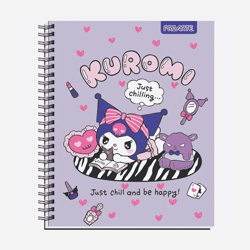 CUADERNO PROARTE PQT 10 CUADERNOS KUROMI  5