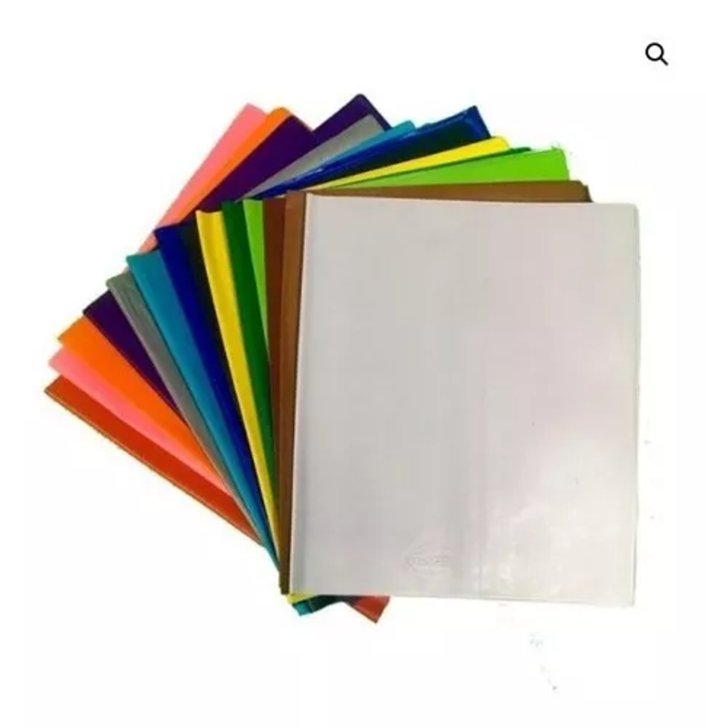 FORRO PARA CUADERNO UNIVERSITARIO DE COLORES  3