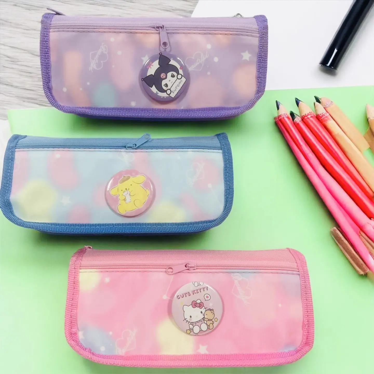 CARTUCHERA SANRIO DOBLE CIERRE  2