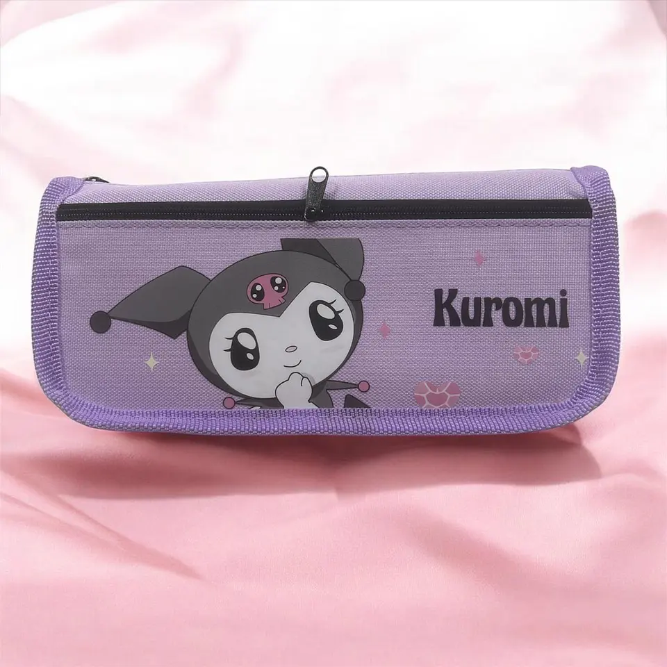 CARTUCHERA KUROMI DOBLE CIERRE  3