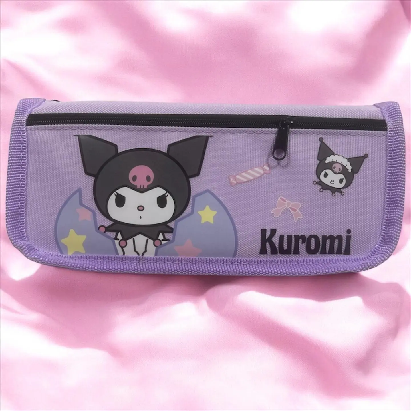 CARTUCHERA KUROMI DOBLE CIERRE  4