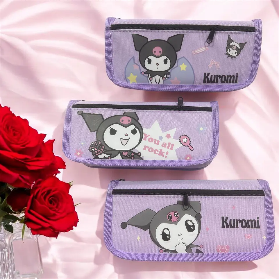 CARTUCHERA KUROMI DOBLE CIERRE  5