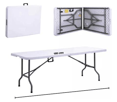 MESA PLEGABLE 180CM 
