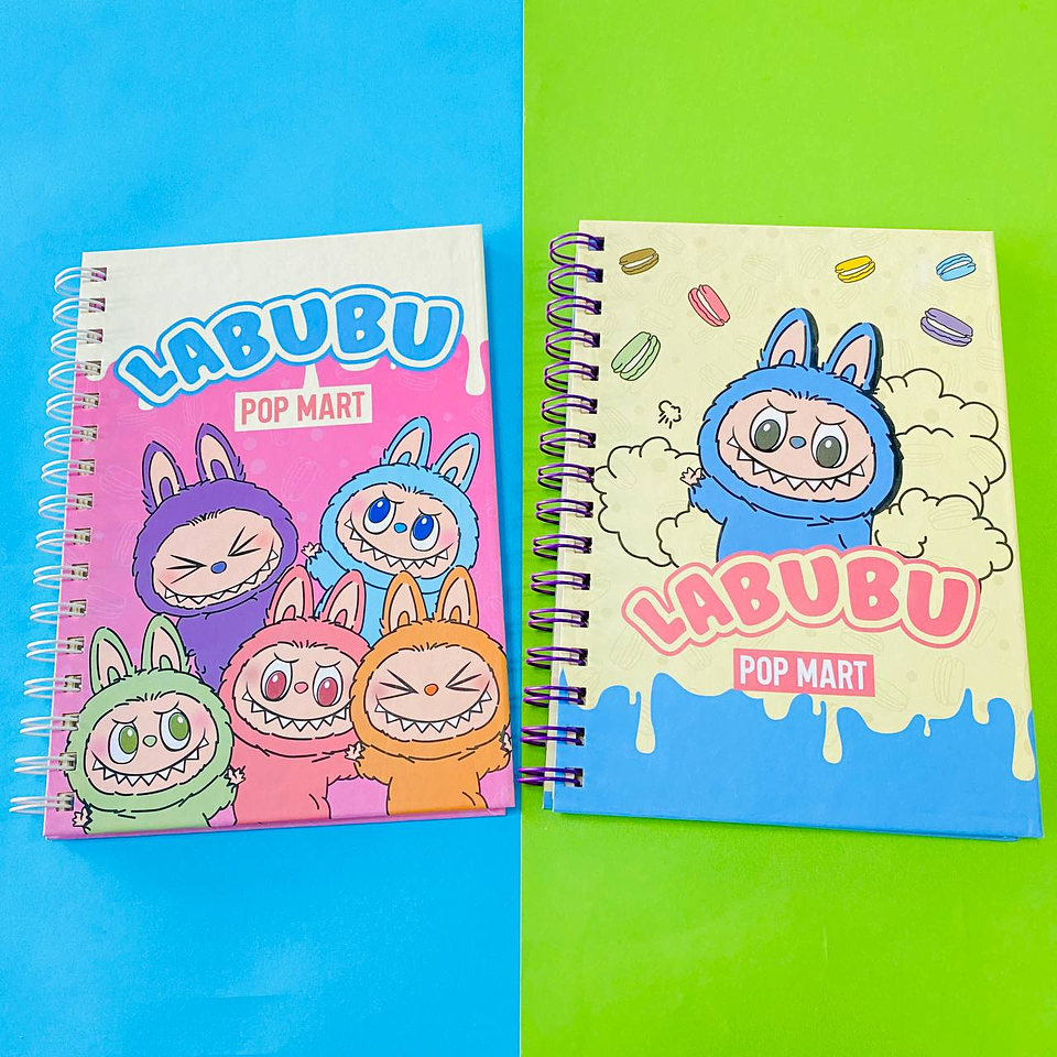 LIBRETA TAPA DURA LABUBU 1