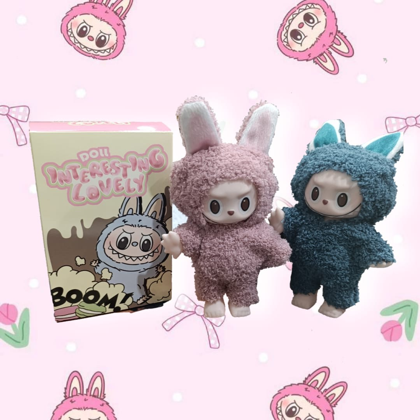 LABUBU MUÑECA LLAVERO CON ARTICULACIONES  1