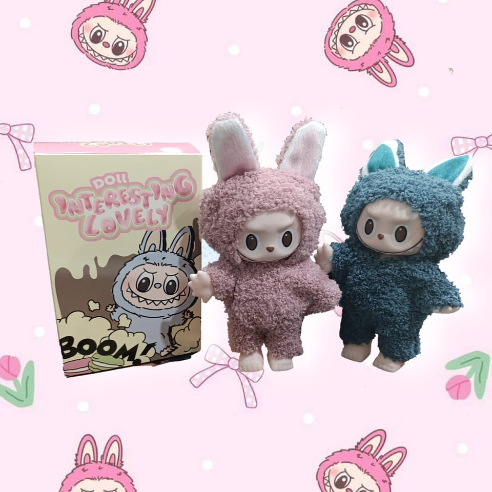 LABUBU MUÑECA LLAVERO CON ARTICULACIONES  1