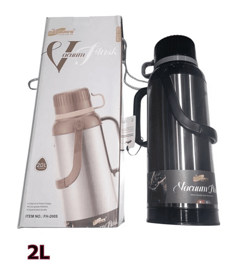 TERMO VACUUM FLASK DOBLE TAZA 2.0L CON COLGANTE
