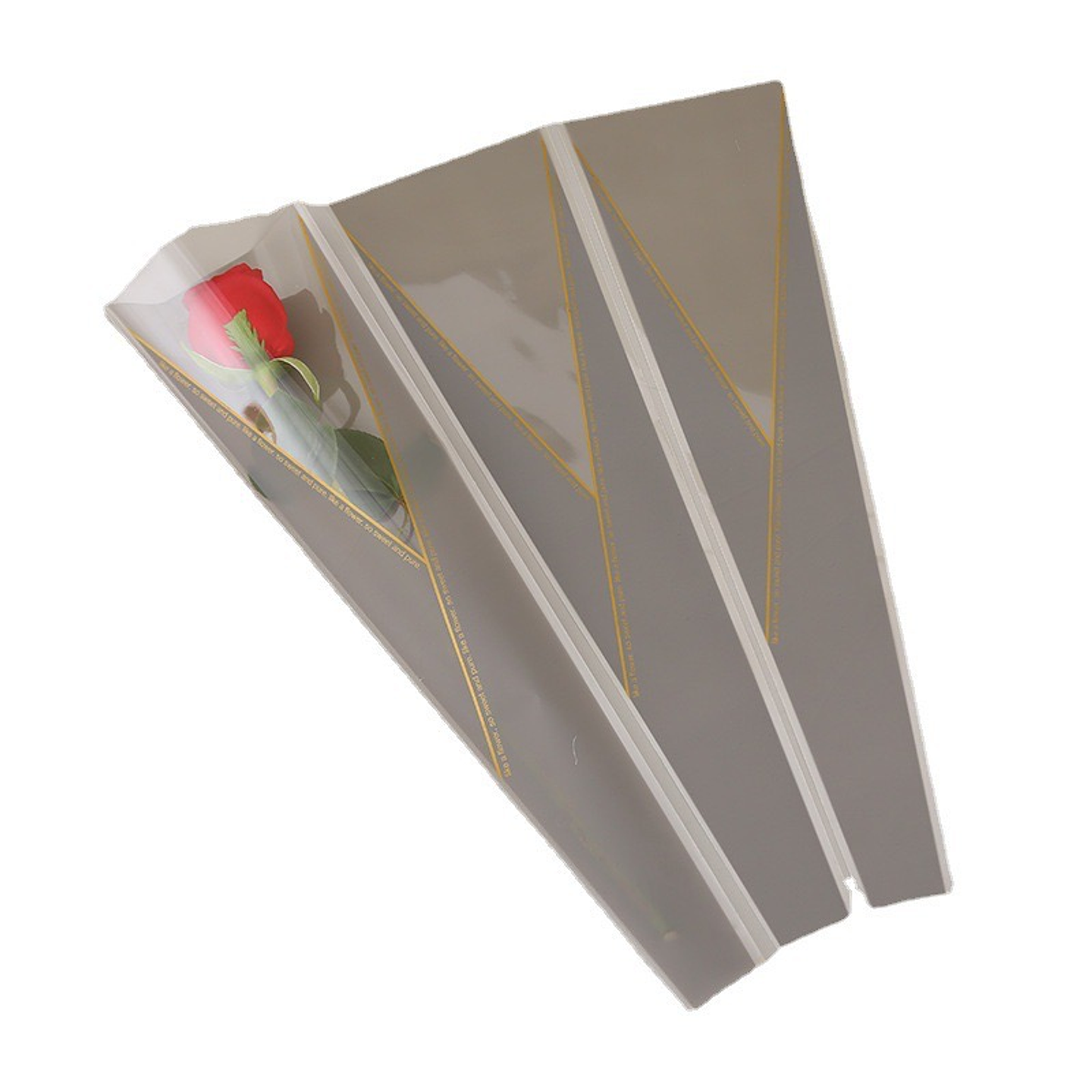 SOBRE PARA ROSAS CELOFAN PQT 50 SOBRES 45CM 8