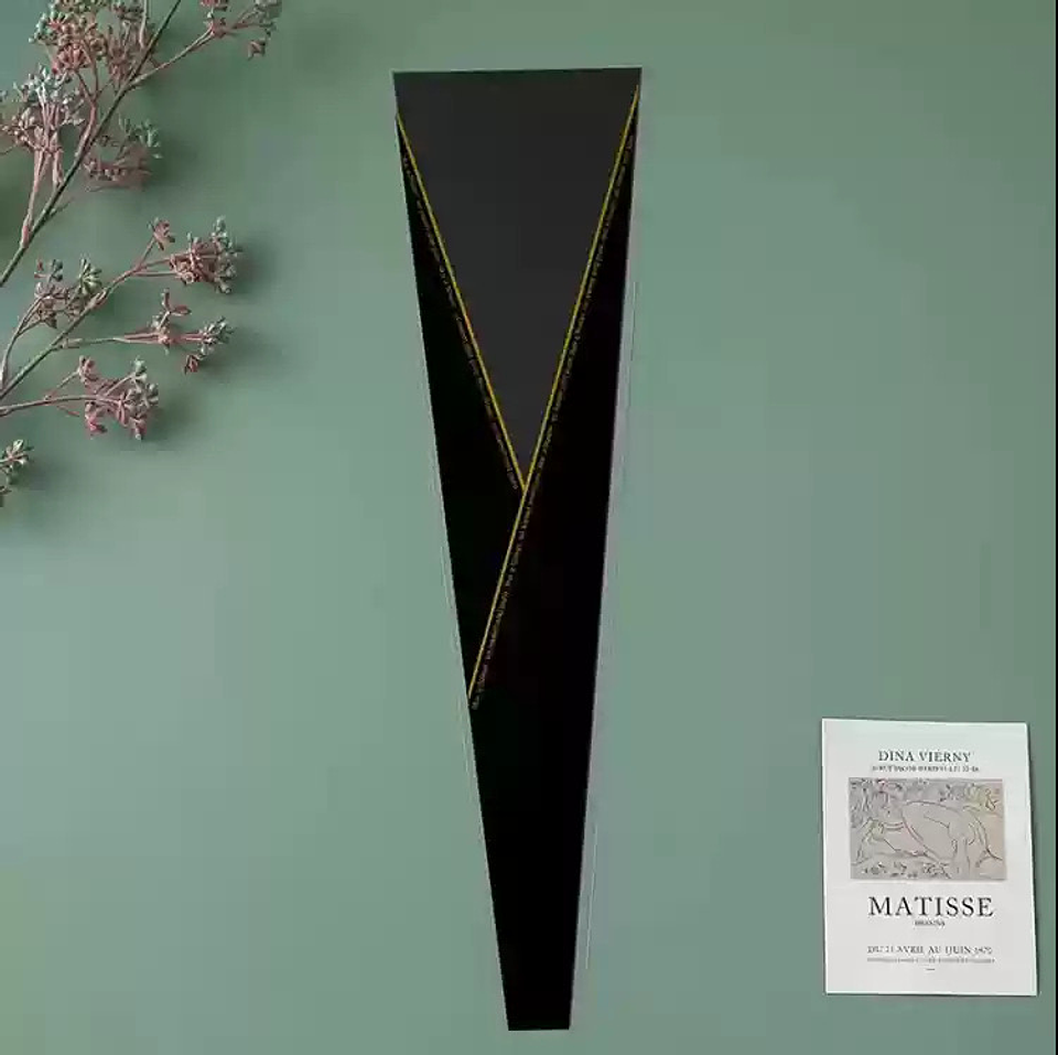 SOBRE PARA ROSAS CELOFAN PQT 50 SOBRES 45CM 9