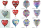 GLOBO METÁLICO DÍA DE LA MADRE 45CM PQT 10UNDS - Miniatura 3