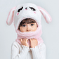 GORRO CUELLO CHIPORRO NIÑO, OREJAS DE CONEJO - Miniatura 3