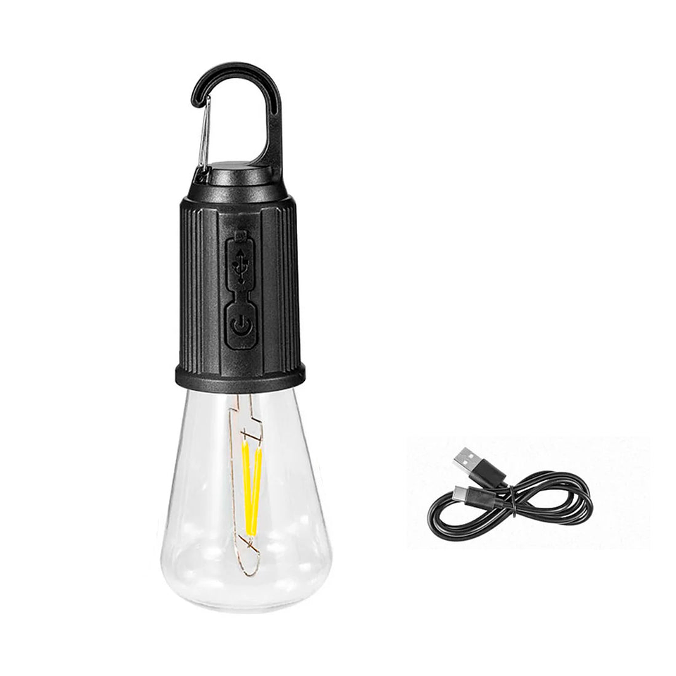 AMPOLLETA RECARGABLE USB CON COLGANTE  9