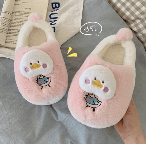 PANTUFLA PELUCHE PATITO 36/37 38/39 40/41