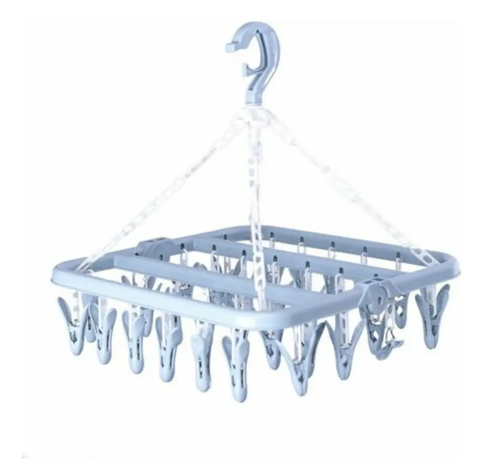 COLGADOR DE ROPA PLEGABLE 32 PERRITOS  10