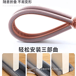 PROTECTOR DE TIRO PARA PUERTA, REDUCE RUIDO