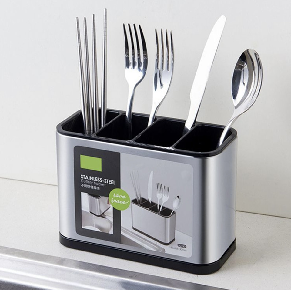 ESCURRIDOR DE CUBIERTOS DE ACERO INOXIDABLE  1