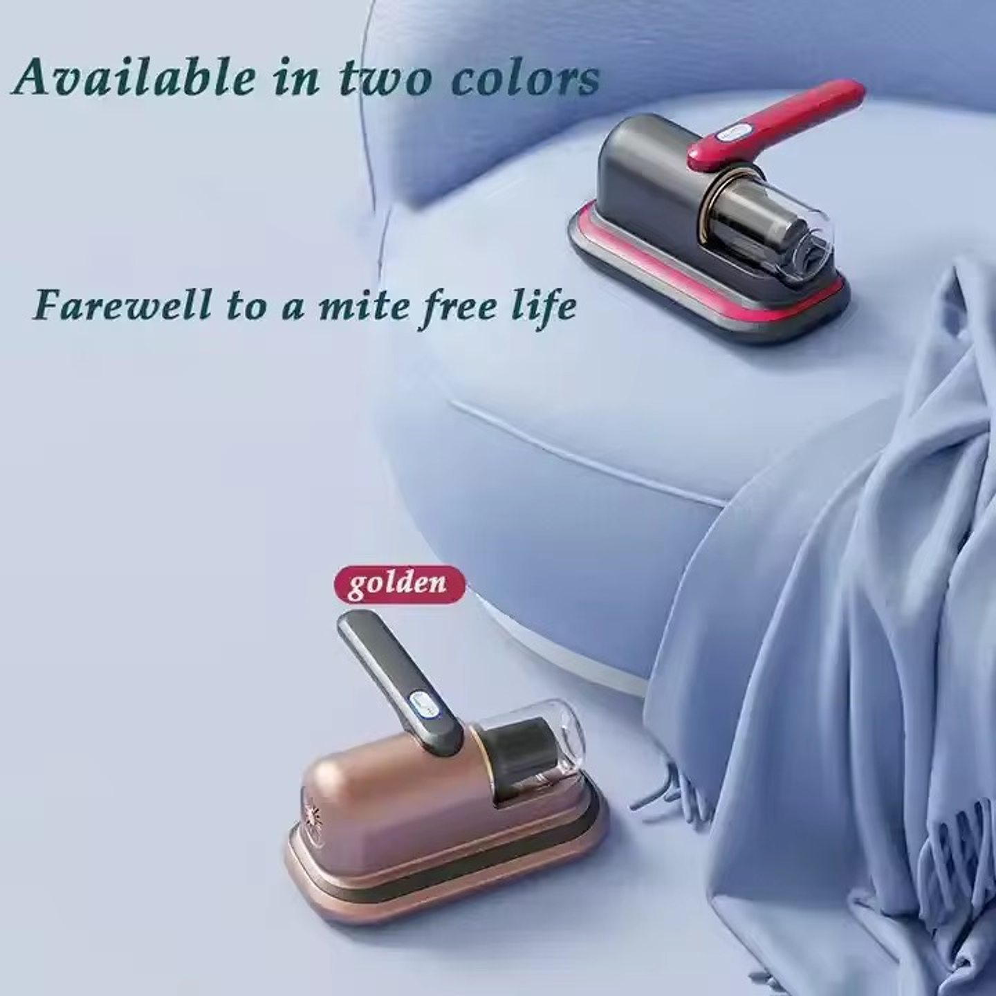 REMOVEDOR ASPIRADORA ÁCAROS, POLVO DE CAMA Y SILLONES 3