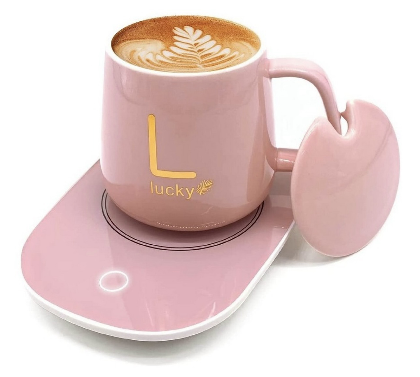 TAZA CON CALENTADOR ELÉCTRICO+CUCHARITA 2