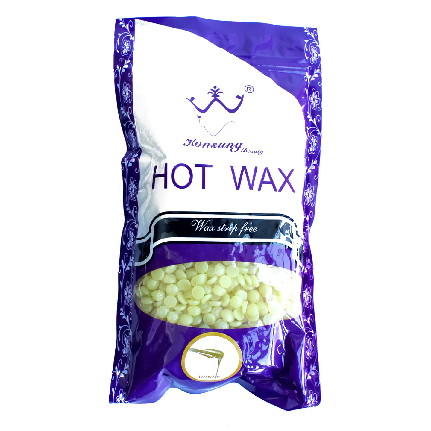 CERA DEPILATORIA GRANULADA ELÁSTICA HOT WAX 500GR 5