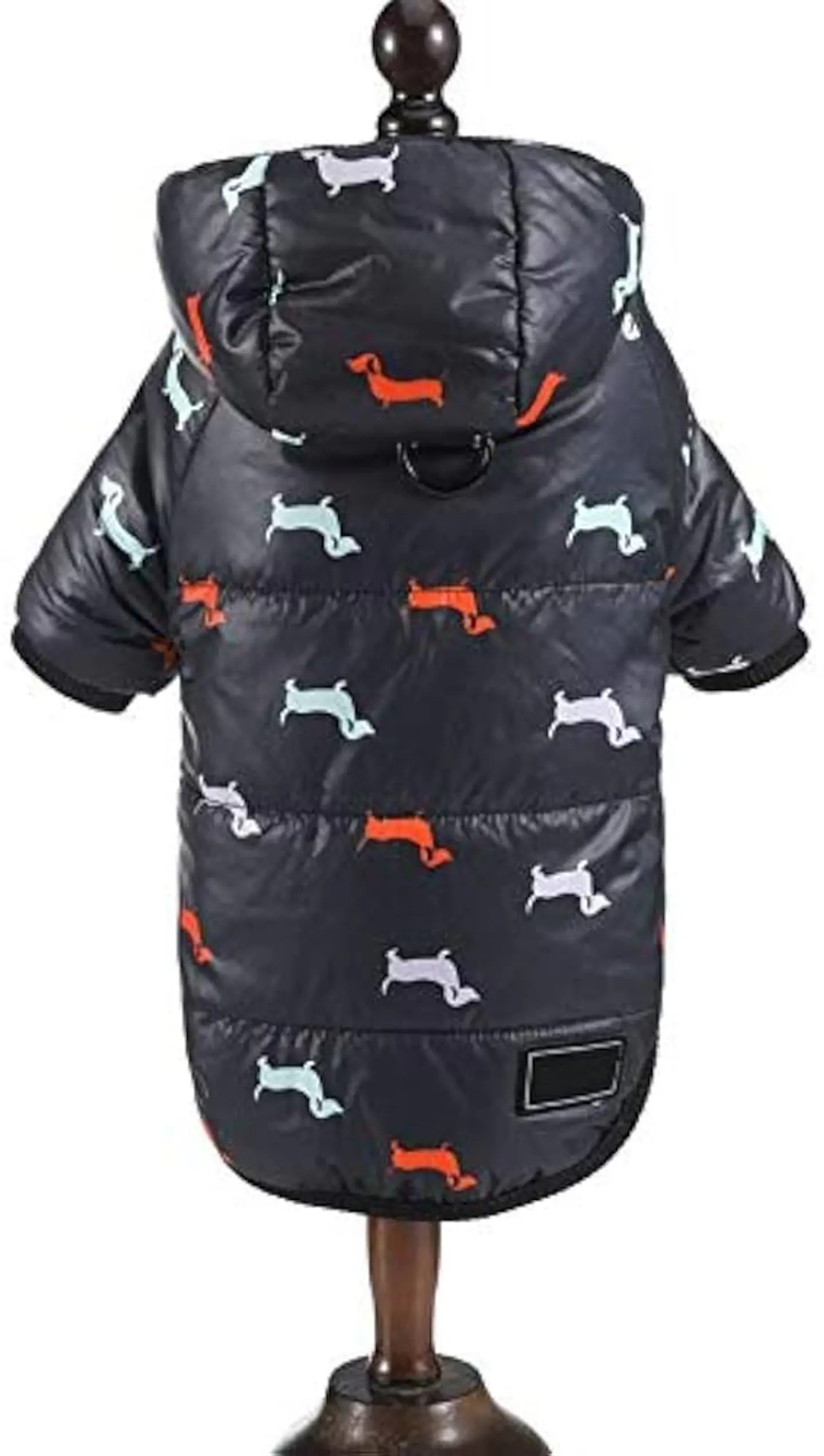 PARKA CHAQUETA CON GORRO Y POLAR PARA MASCOTAS RAZA MEDIANA, PEQUEÑA, CACHORRO 3
