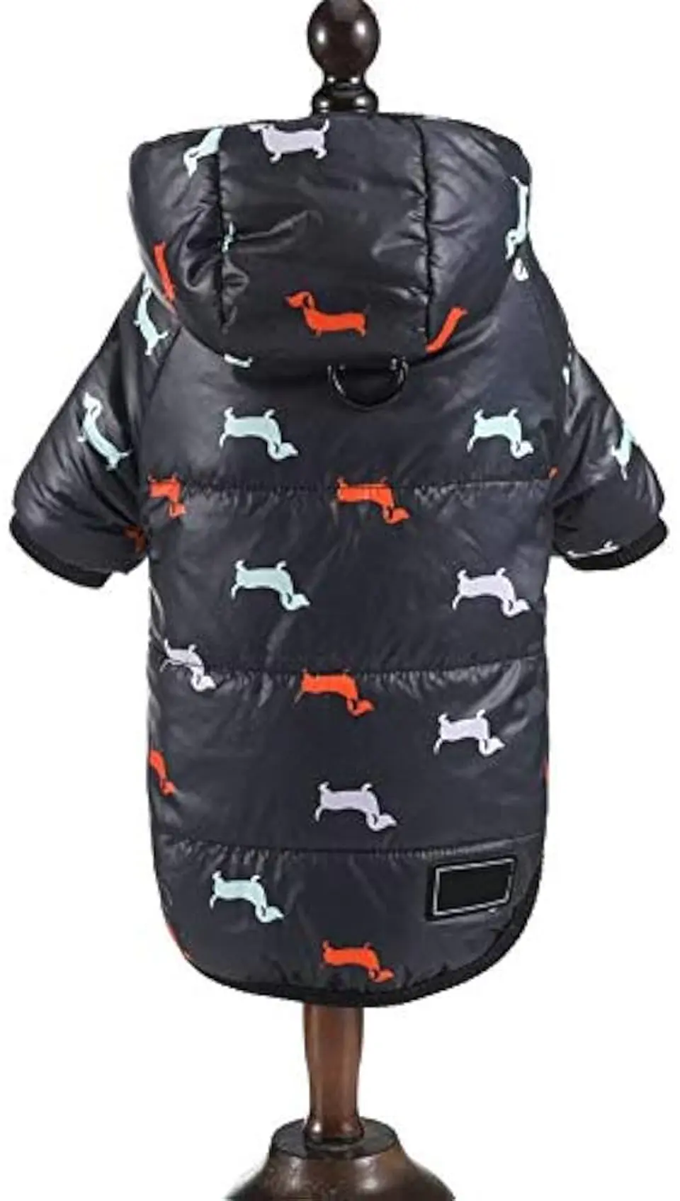 PARKA CHAQUETA CON GORRO Y POLAR PARA MASCOTAS RAZA MEDIANA, PEQUEÑA, CACHORRO 3