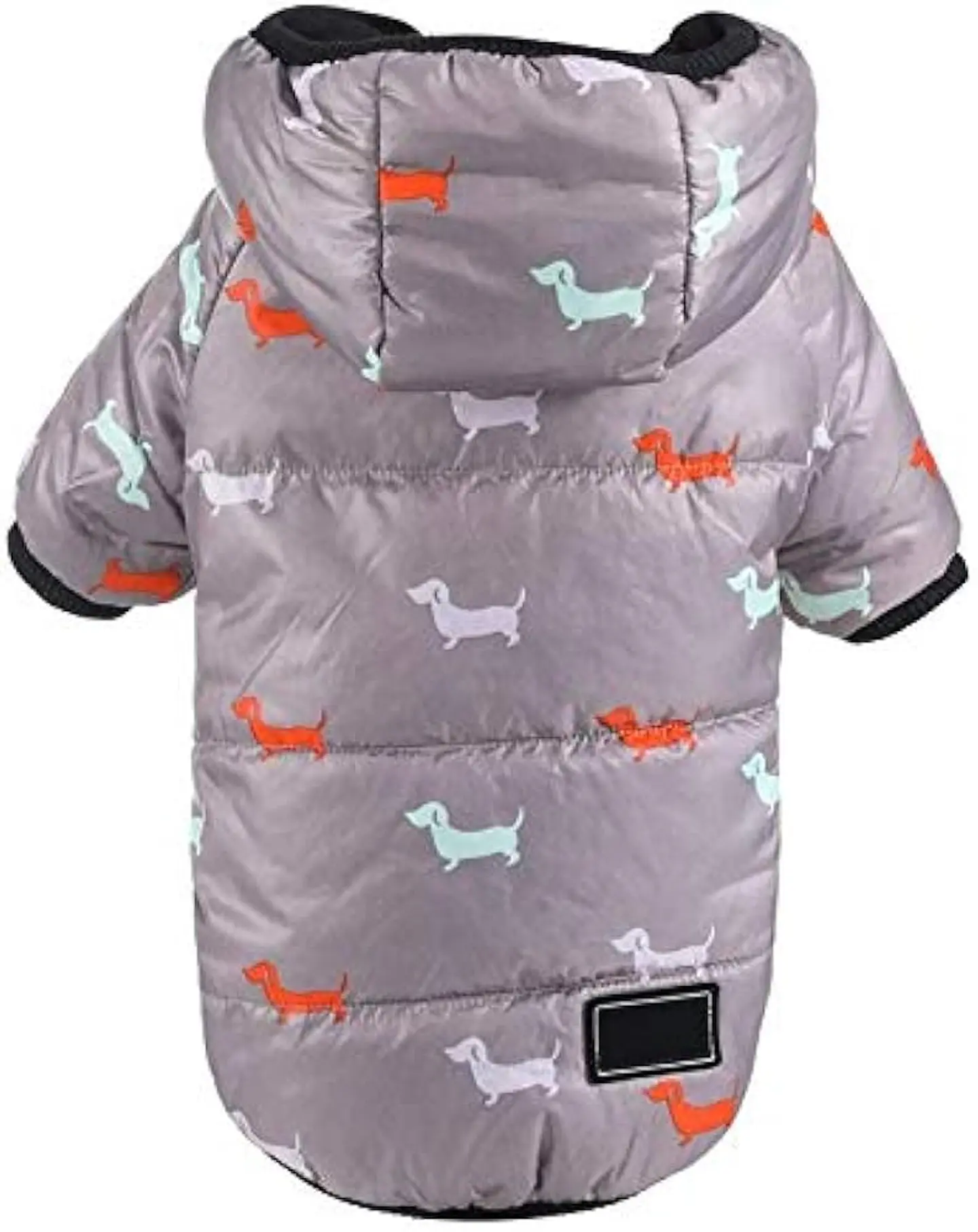 PARKA CHAQUETA CON GORRO Y POLAR PARA MASCOTAS RAZA MEDIANA, PEQUEÑA, CACHORRO 4