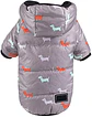 PARKA CHAQUETA CON GORRO Y POLAR PARA MASCOTAS RAZA MEDIANA, PEQUEÑA, CACHORRO - Miniatura 4