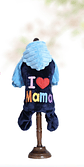ENTERIZO PLUSH I LOVE MAMÁ MASCOTA (SOLO AZUL) - Miniatura 1