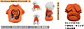 POLERON POLAR MASCOTA RAZA MEDIANA, PEQUEÑA, CACHORRO (SOLO NARANJA) - Miniatura 5