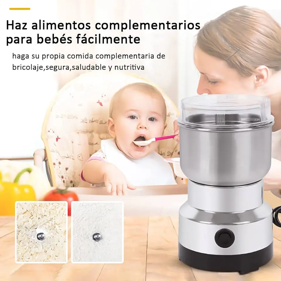 MOLINILLO DE ACERO INOXIDABLE MULTIFUNCIONAL 1000W 4