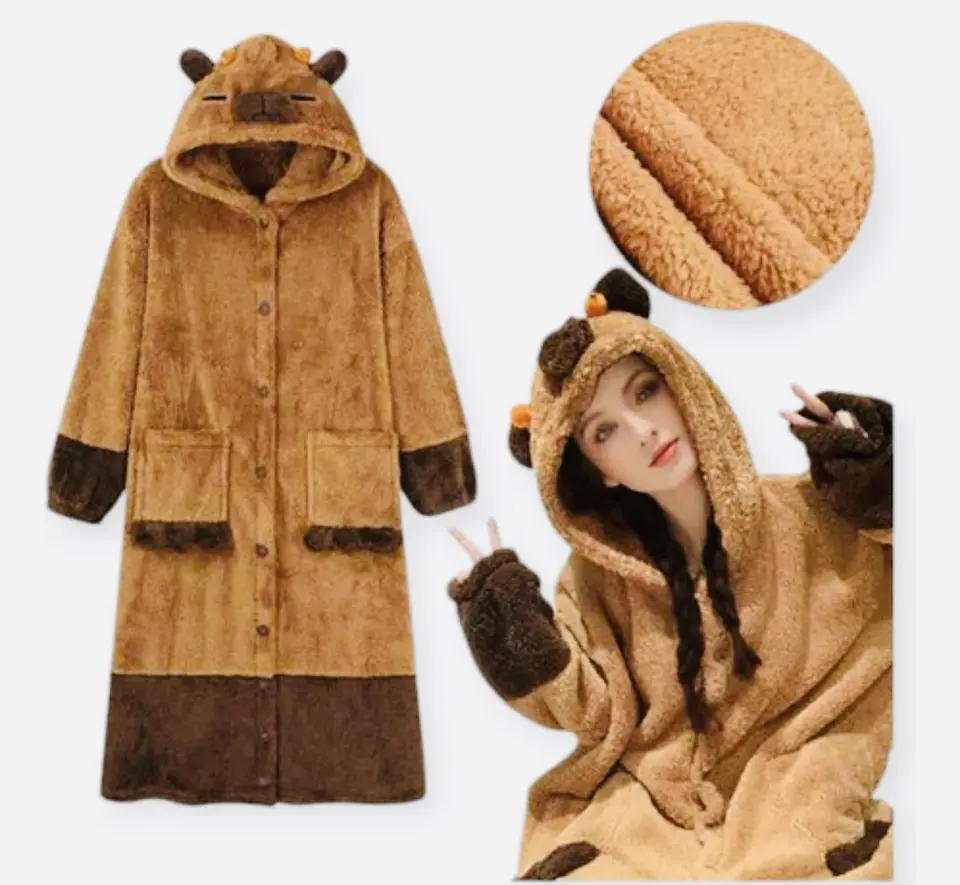 PIJAMA BATA CAPYBARA ADULTO 3