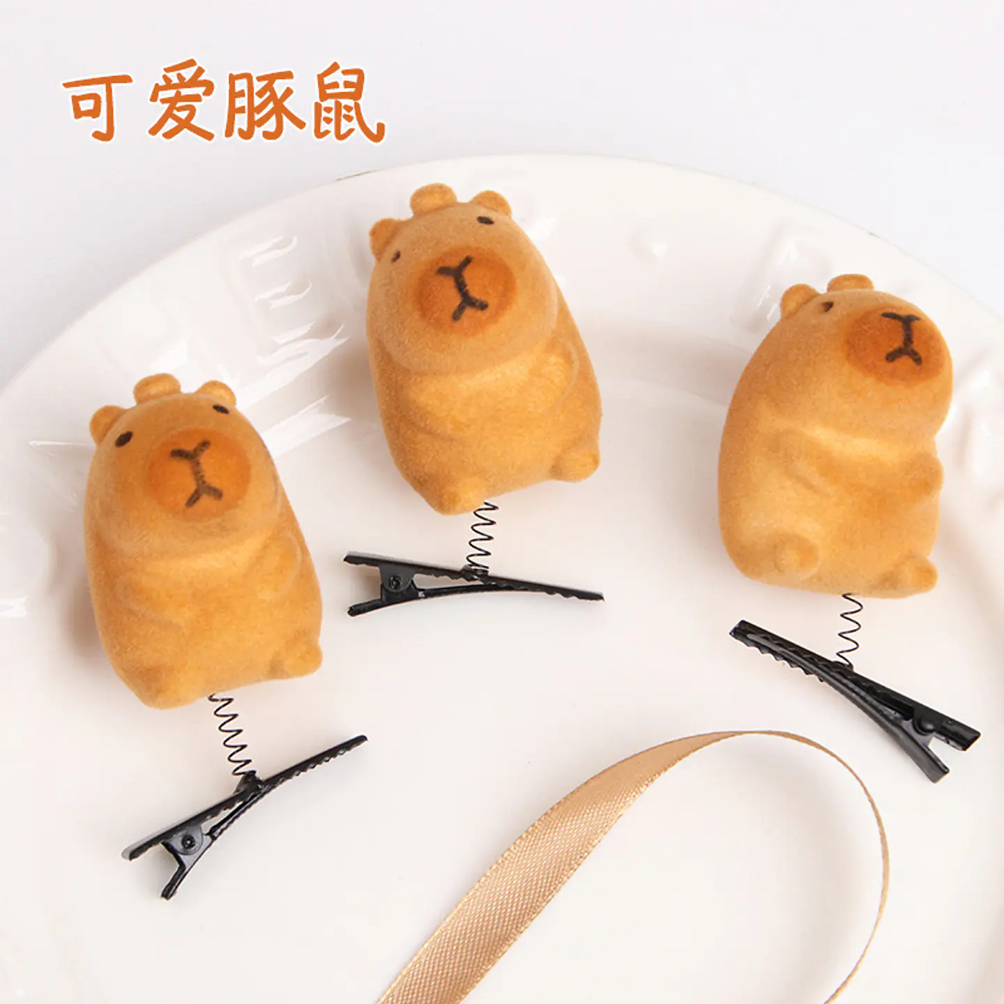 PINCHES CAPYBARA PARA CABELLO BOLSA 50 UNDS 3