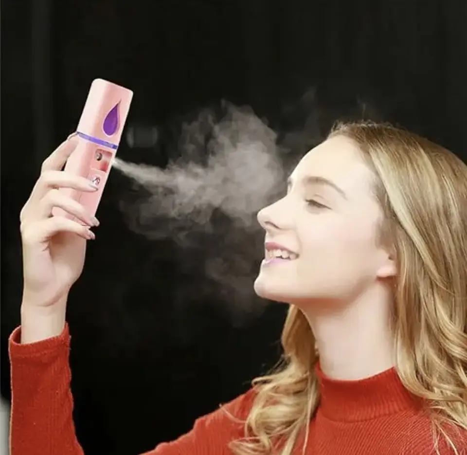 VAPORIZADOR FACIAL PORTÁTIL CON ESPEJO USB 1
